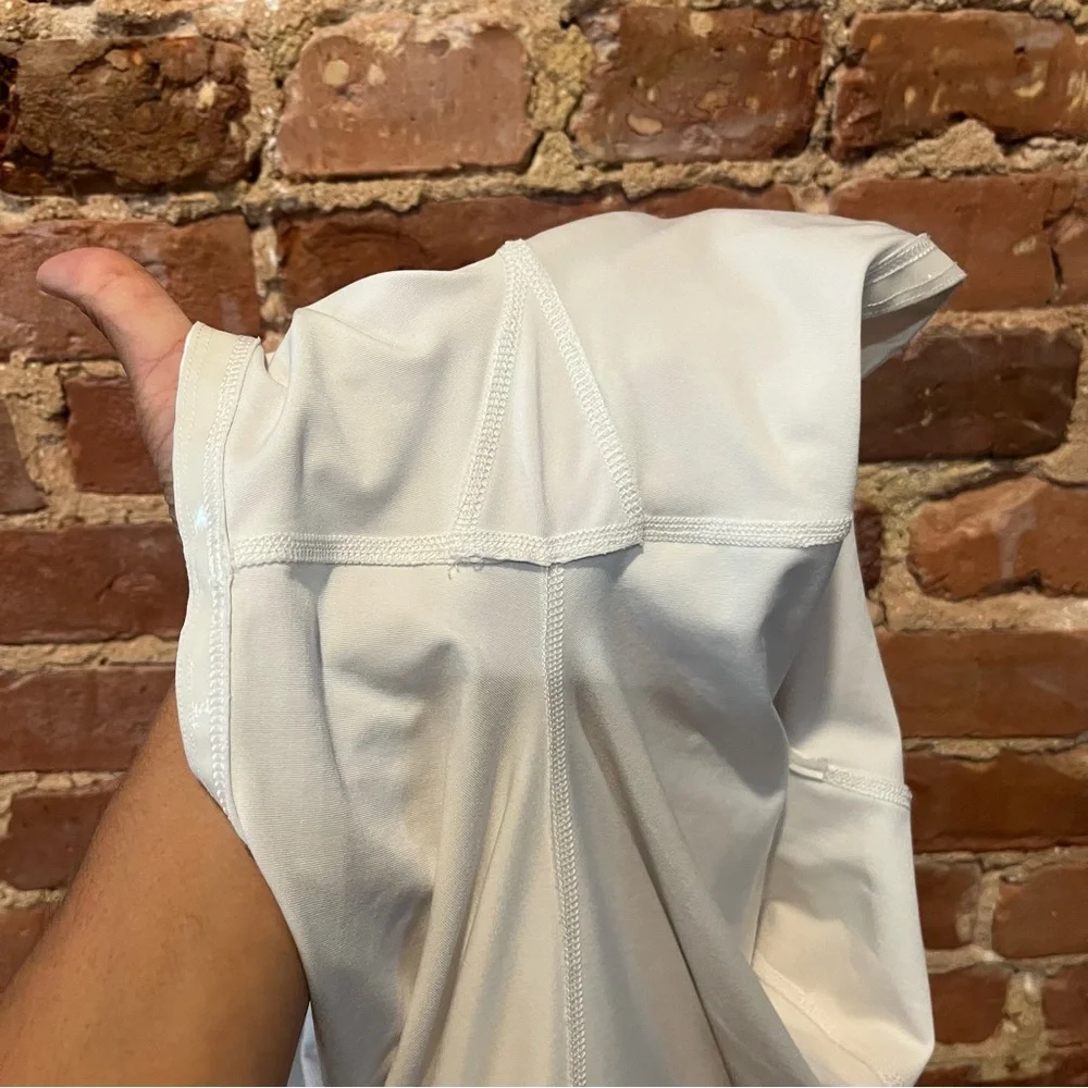 Athleta Advantage Skort Size XL White Pleated Tennis Golf - Picture 8 of 10
